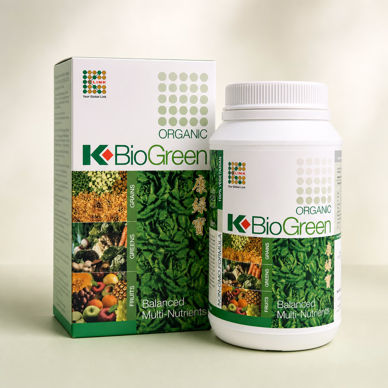 K-BioGreen product packaging